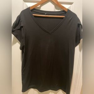Womens black t-shirt
